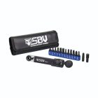 Tool kit for motorcycles and bicycles | Torque wrench and bit set